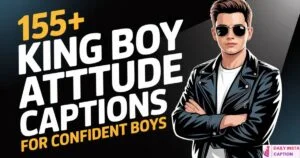 155+ King Boy Attitude Captions for Confident Boys