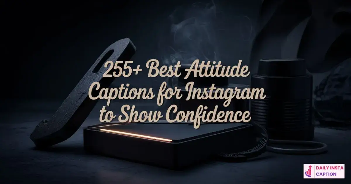 Best Attitude Captions for Instagram