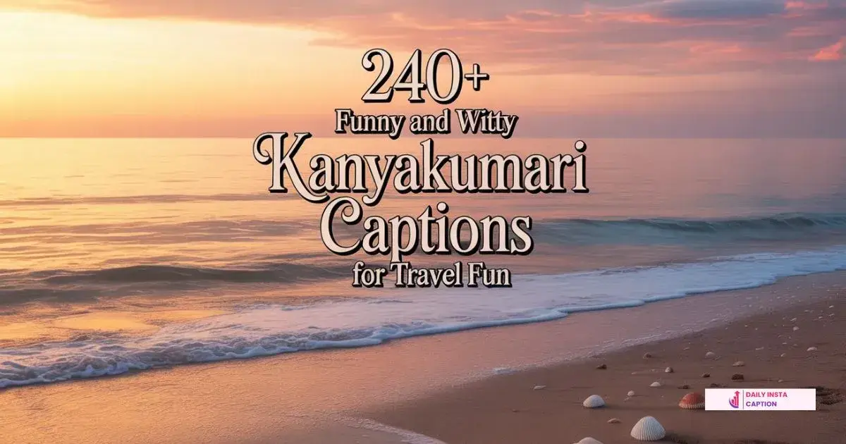 Kanyakumari Captions