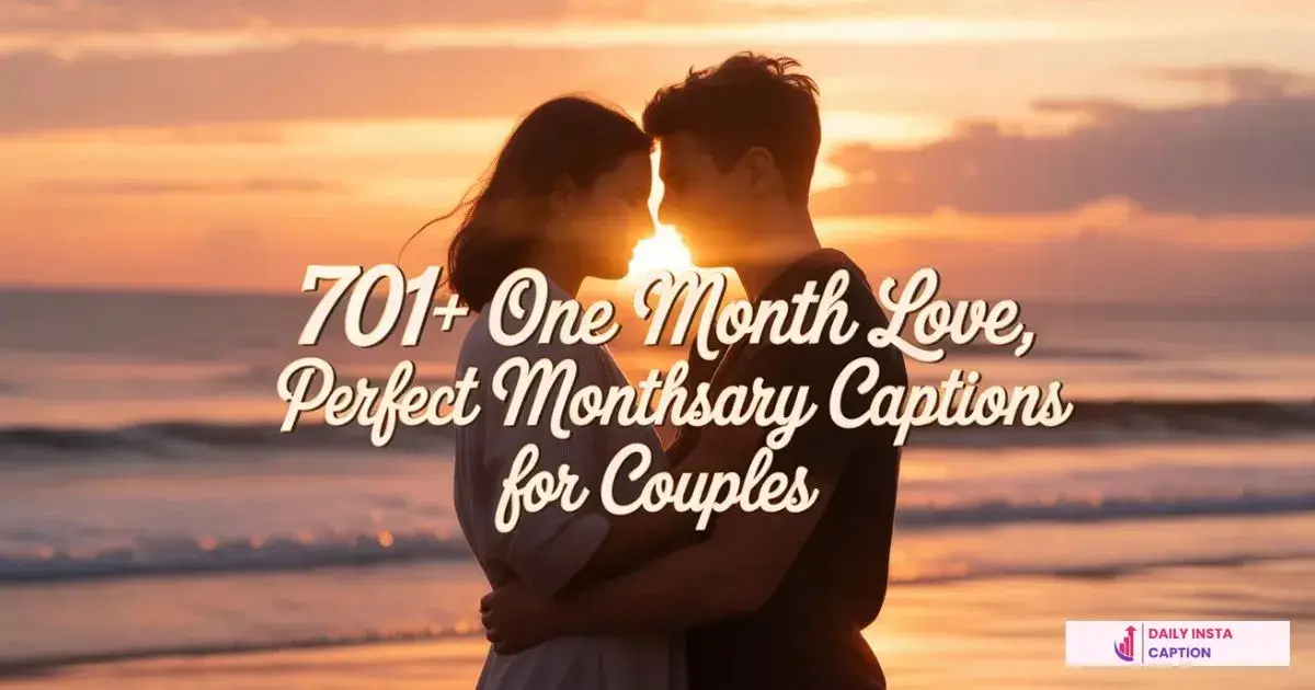 Monthsary Captions for Couples