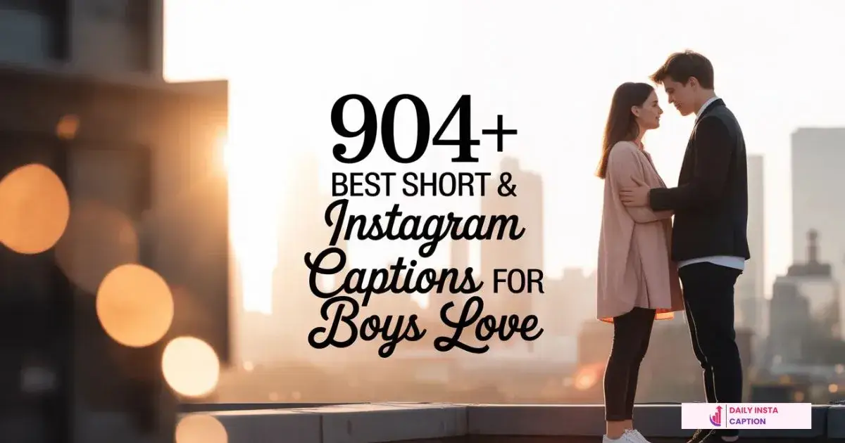 Instagram Captions for Boys Love
