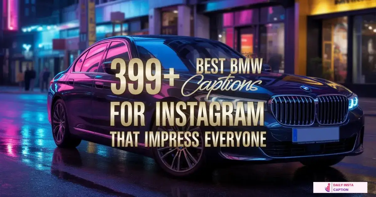 BMW Captions for Instagram