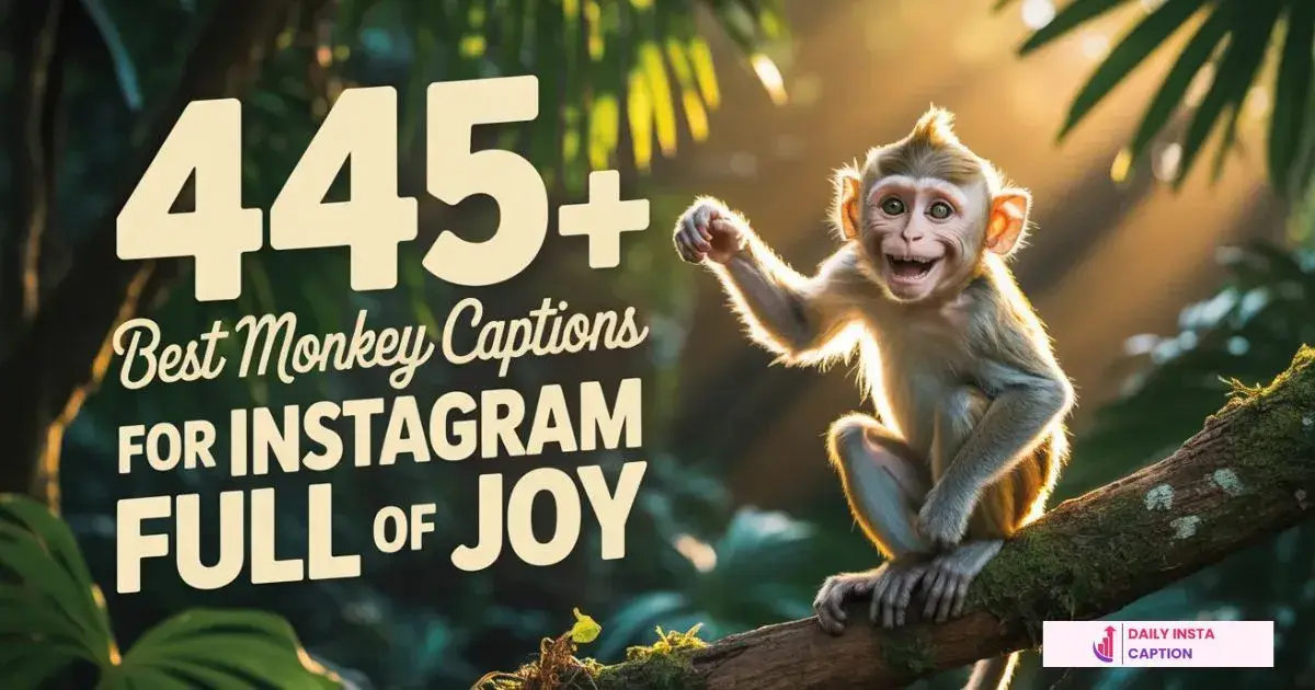 Monkey Captions for Instagram