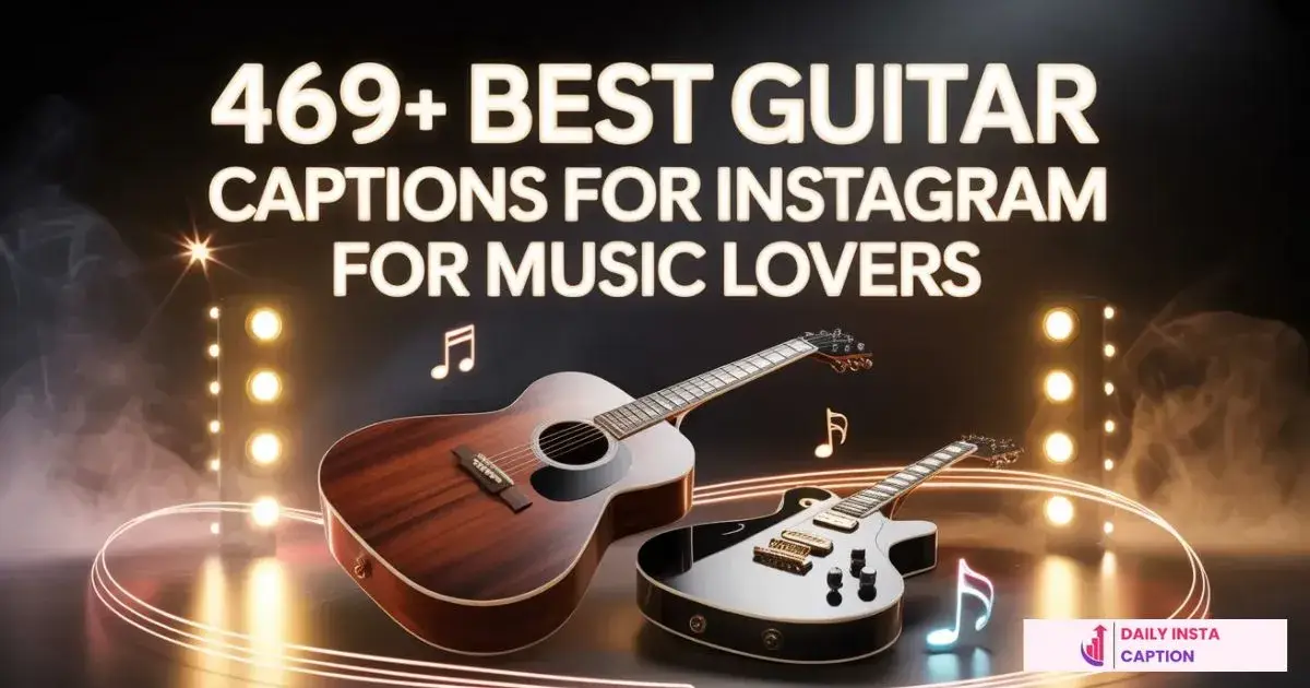guitar captions for instagram