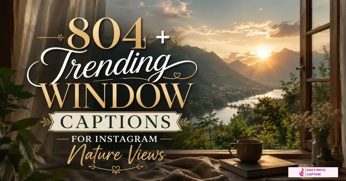 Window Captions for Instagram
