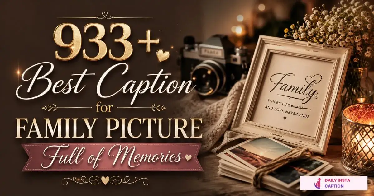 Caption for Family Picture